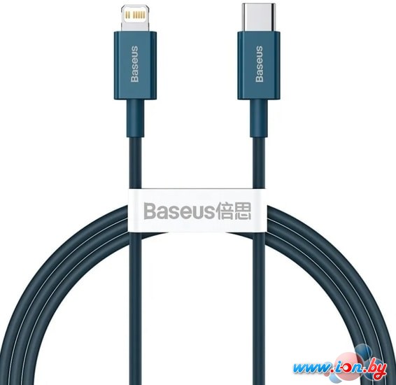 Кабель Baseus CATLYS-C03 USB Type-C - Lightning (2 м, синий) в Гродно