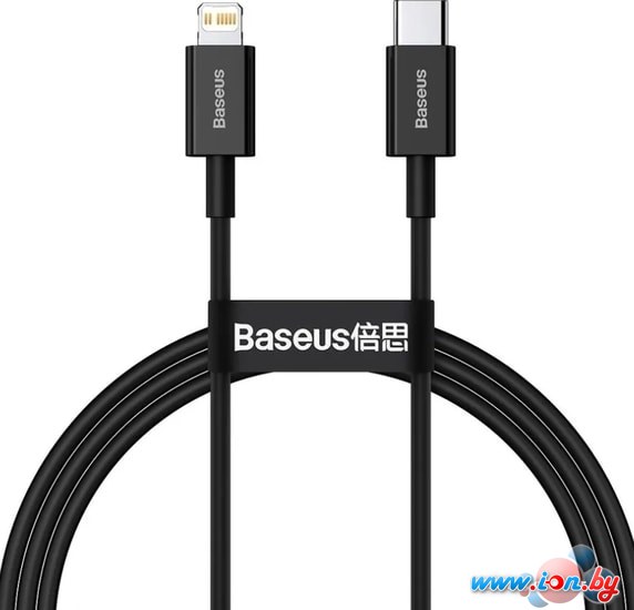 Кабель Baseus CATLYS-C01 USB Type-C - Lightning (2 м, черный) в Могилёве