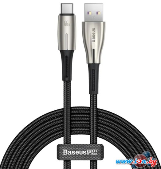 Кабель Baseus CATSD-N01 USB Type-A - USB Type-C (2 м, черный) в Могилёве