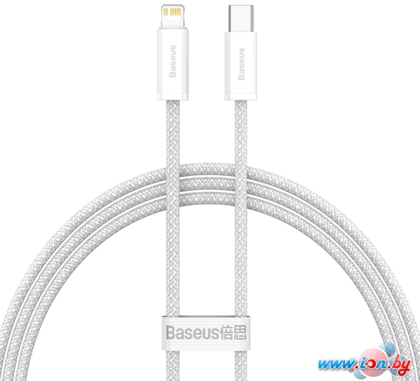 Кабель Baseus Lightning - USB Type-C CALD000002 (1 м, белый) в Могилёве