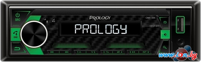 USB-магнитола Prology CMX-235 с парковочными радарами в Гомеле