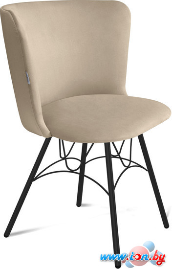 Стул Sheffilton SHT-ST36/S100 (ванильный крем/черный муар) в Могилёве
