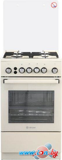 Кухонная плита De luxe 5040.30Г (КР) Ч/Р-013 в Могилёве