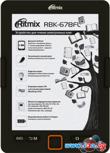 Электронная книга Ritmix RBK-678FL в Могилёве