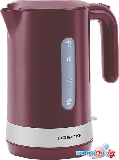 Электрический чайник Polaris PWK 1803C Water Way Pro (бордовый) в Могилёве