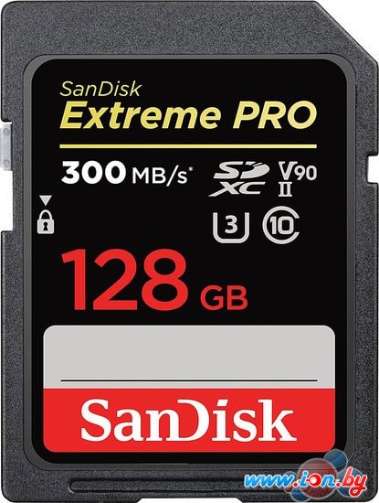 Карта памяти SanDisk Extreme PRO SDXC SDSDXDK-128G-GN4IN 128GB в Гродно