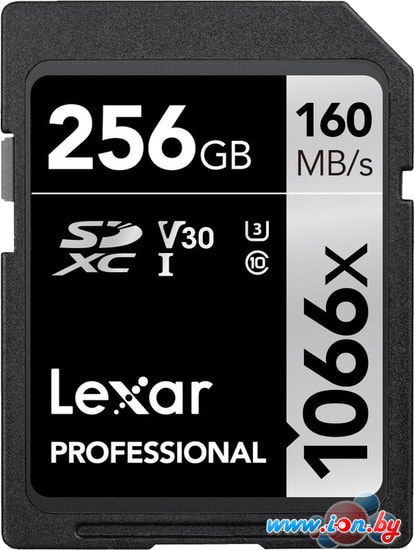 Карта памяти Lexar Professional 1066x SDXC LSD1066256G-BNNNG 256GB в Гомеле