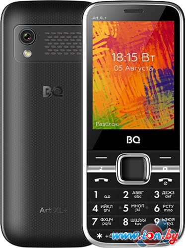 Кнопочный телефон BQ-Mobile BQ-2838 Art XL+ (черный) в Минске