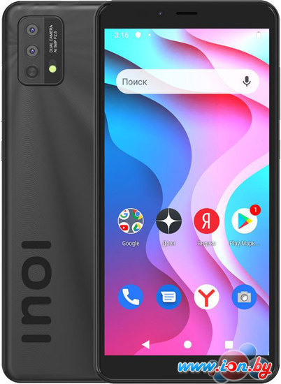 Смартфон Inoi A52 Lite 32GB (черный) в Могилёве