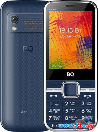 Кнопочный телефон BQ-Mobile BQ-2838 Art XL+ (синий) в Гомеле