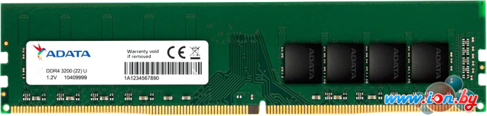 Оперативная память A-Data Premier 8GB DDR4 PC4-25600 AD4U32008G22-BGN в Минске