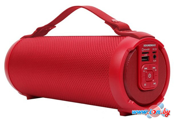 Беспроводная колонка Soundmax SM-PS5020B (красный) в Гродно