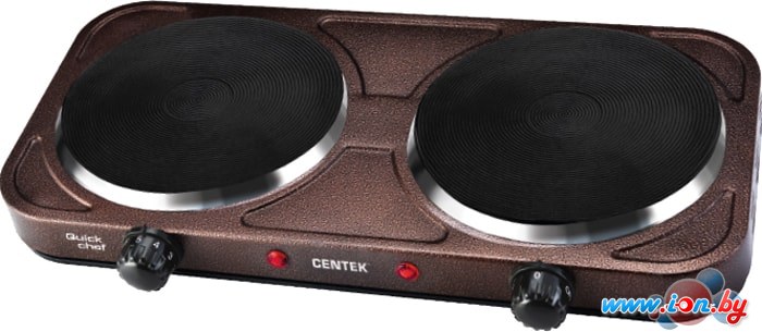 Настольная плита CENTEK CT-1507 (коричневый) в Могилёве