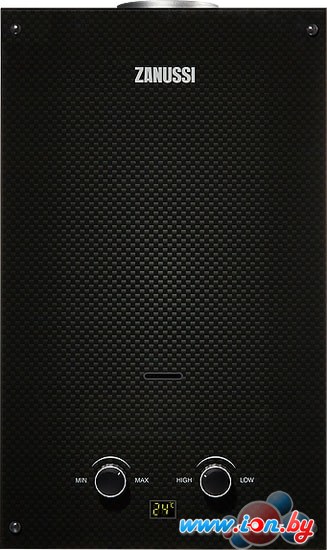 Газовая колонка Zanussi GWH 10 Fonte Glass Carbon в Могилёве
