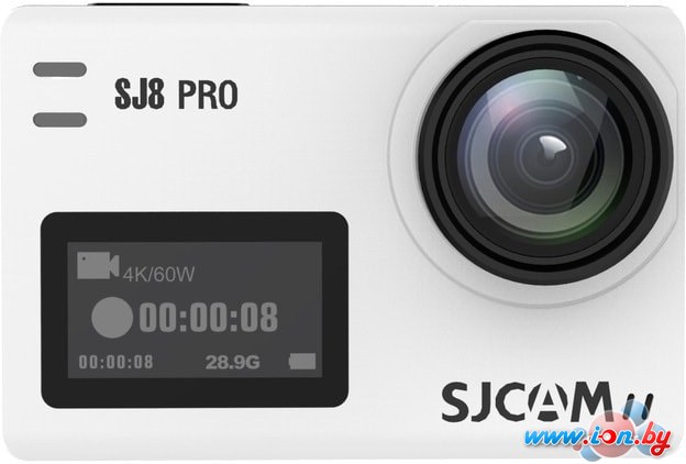 Экшен-камера SJCAM SJ8 Pro Full Set box (белый) в Гомеле