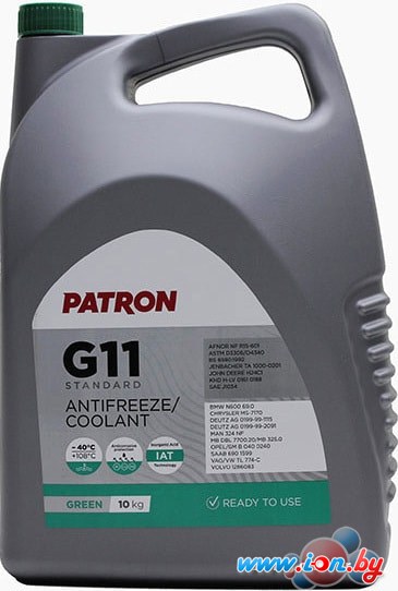 Антифриз Patron G11 Standard Green 20кг в Гродно