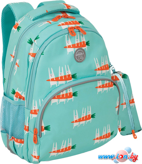 Школьный рюкзак Grizzly RG-260-12/1 (кролики) в Могилёве