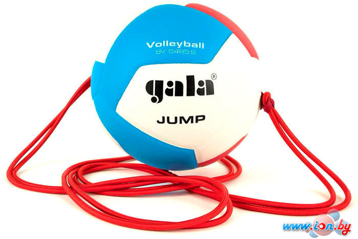 Волейбольный мяч Gala Jump 12 BV 5485 S (размер 5, красный/синий/желтый) в Могилёве