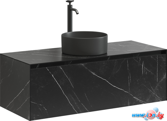 Sancos Тумба под умывальник Stone ST120NM (керамогранит Nero Marquina) в Витебске