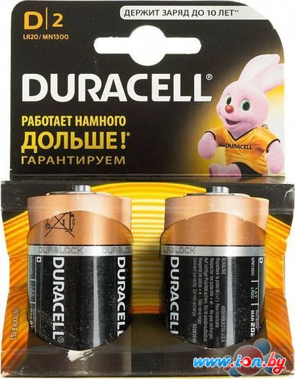 Батарейка DURACELL Basic LR20 2 шт в Могилёве