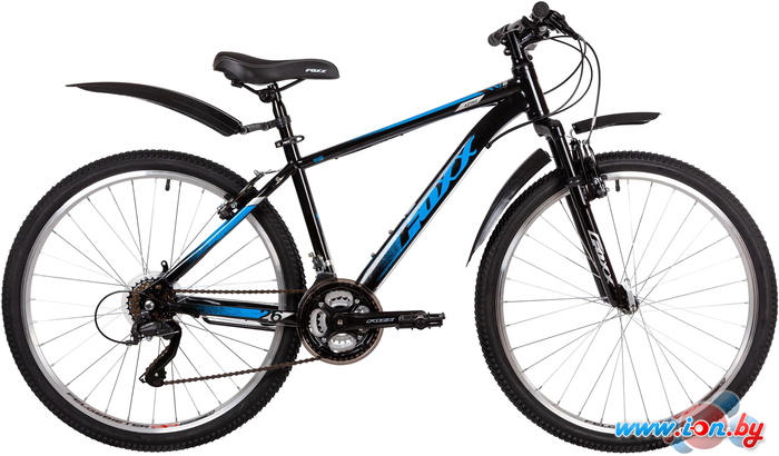 Велосипед Foxx Aztec 29 р.18 2022 (черный/синий) в Могилёве