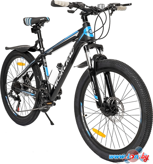 Велосипед Nasaland 4023M 24 р.15 2021 (черный/синий) в Бресте