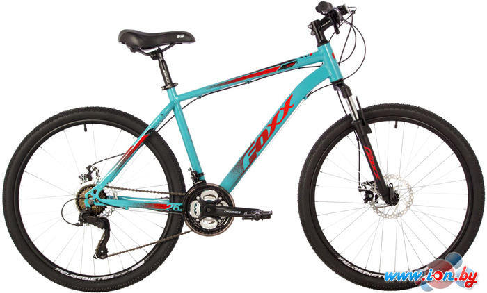 Велосипед Foxx Aztec D 26 р.14 2023 (голубой) в Могилёве