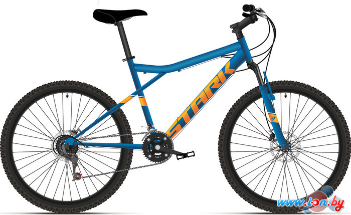 Велосипед Stark Slash 26.1 D р.18 2021 (синий/оранжевый) в Минске