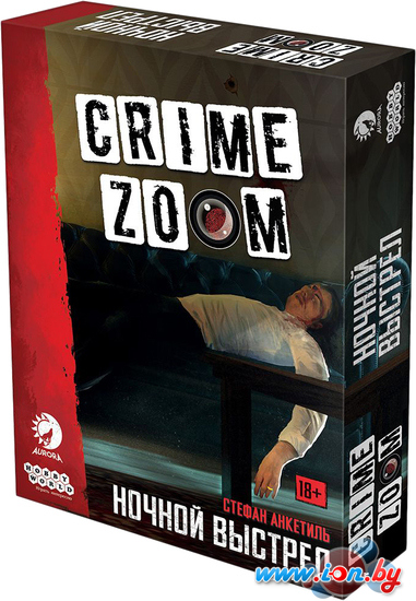 Настольная игра Мир Хобби Crime Zoom: Ночной выстрел в Бресте