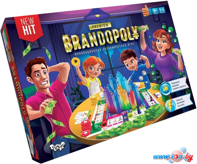 Настольная игра Danko Toys Premium Brendopoly G-BrP-01-01 в Гомеле