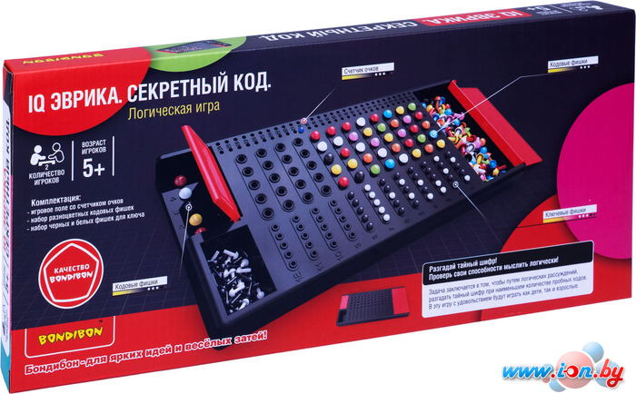 Настольная игра Bondibon IQ Эврика. Секретный код ВВ5854 в Витебске