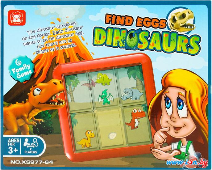 Настольная игра Darvish Find eggs dinosaurs DV-T-2798 в Могилёве