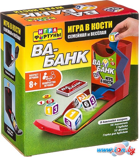 Настольная игра Фортуна Ва-Банк Ф93360 в Могилёве