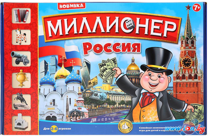 Настольная игра Играем вместе Миллионер. Россия B1724407-R в Бресте