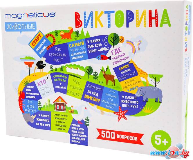 Magneticus Викторина Животные BG-010 в Витебске