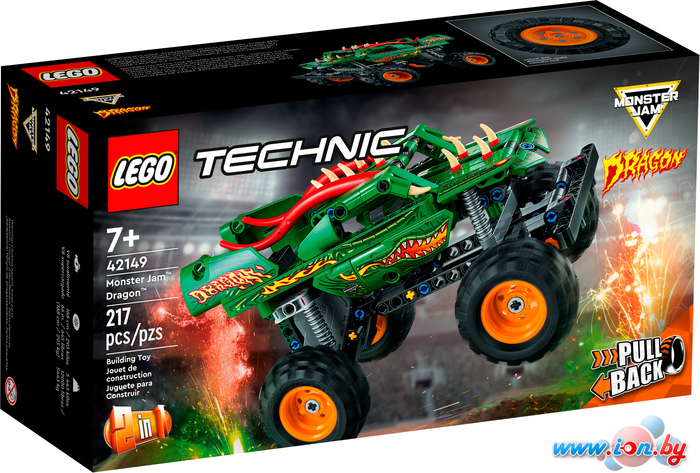 Конструктор LEGO Technic 42149 Монстр Джем Дракон в Могилёве