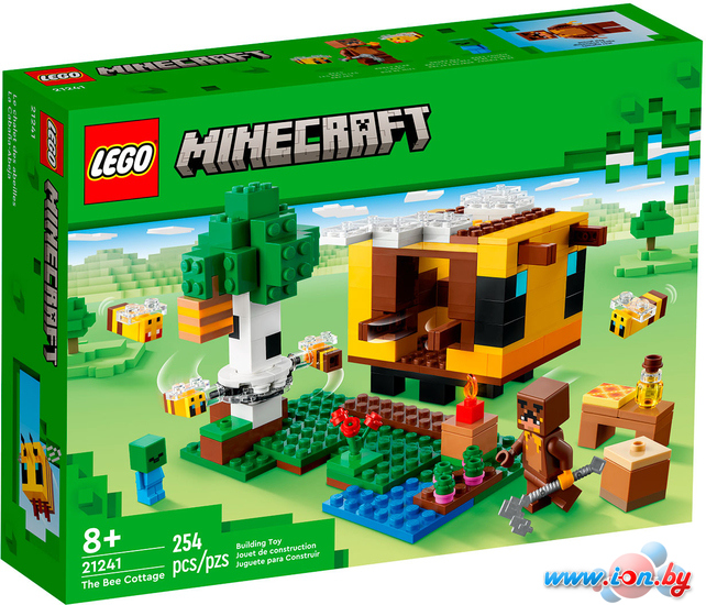 Конструктор LEGO Minecraft 21241 Пчелиный коттедж в Могилёве