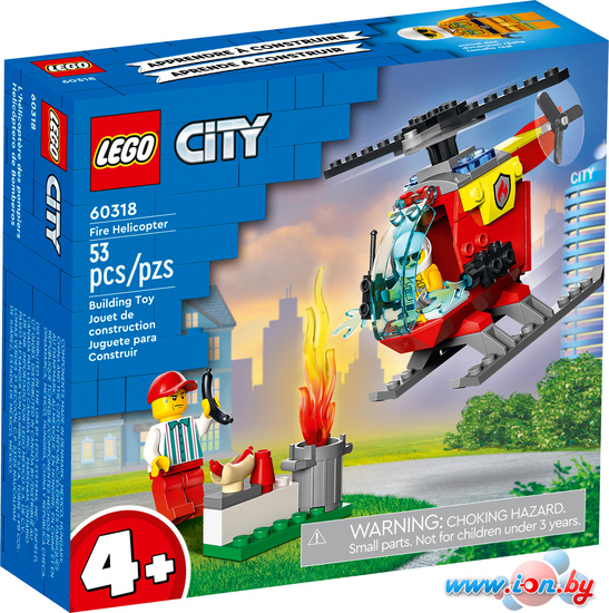 Конструктор LEGO City 60318 Пожарный вертолет в Бресте