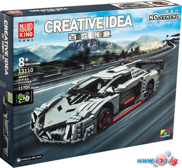 Конструктор Mould King Creative Idea 13110 Lamborghini Veneno в Могилёве