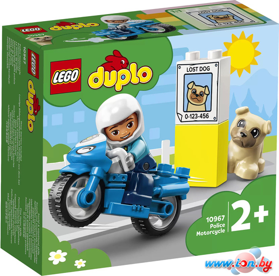 Конструктор LEGO Duplo 10967 Полицейский мотоцикл в Гомеле