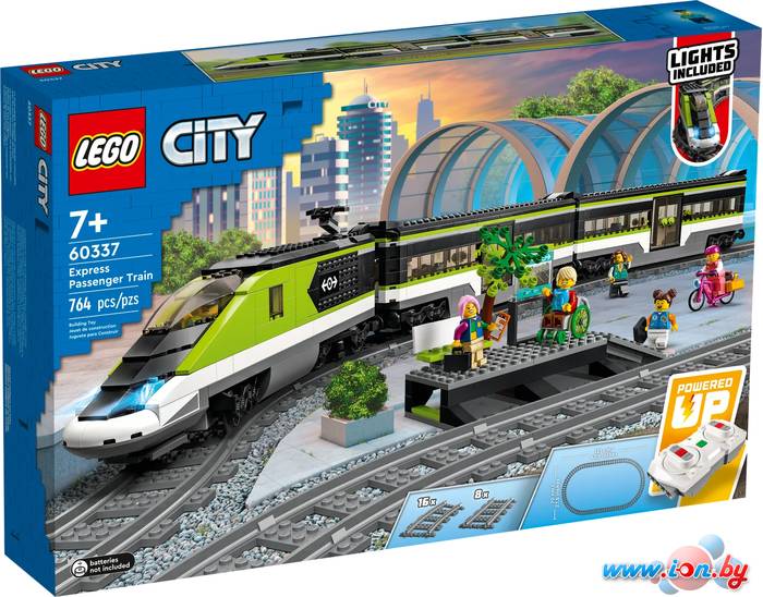 Конструктор LEGO City 60337 Пассажирский поезд-экспресс в Гомеле