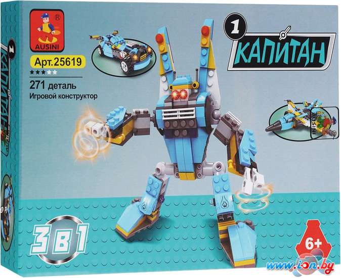 Конструктор Ausini Капитан 25619 Капитан 3 в 1 в Могилёве