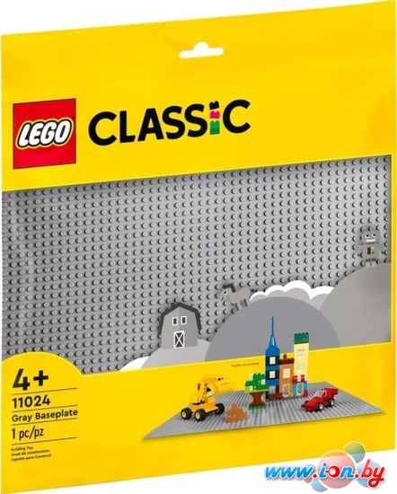 Конструктор LEGO Classic 11024 Серая базовая пластина в Могилёве