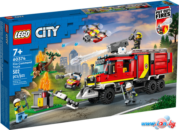 Конструктор LEGO City 60374 Машина пожарного расчета в Могилёве