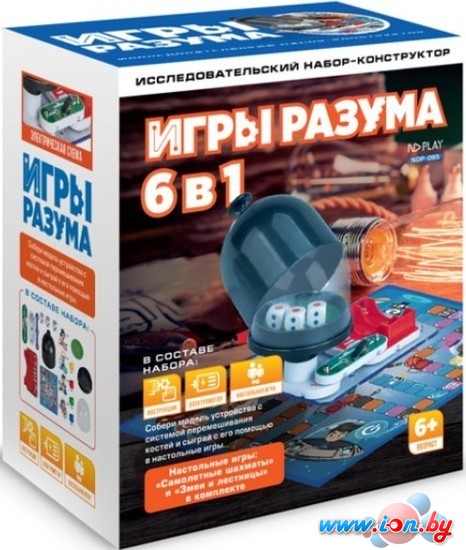 Конструктор ND Play NDP-095 Игры разума 6 в 1 в Гомеле