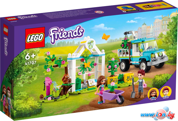 Конструктор LEGO Friends 41707 Машина для посадки деревьев в Могилёве