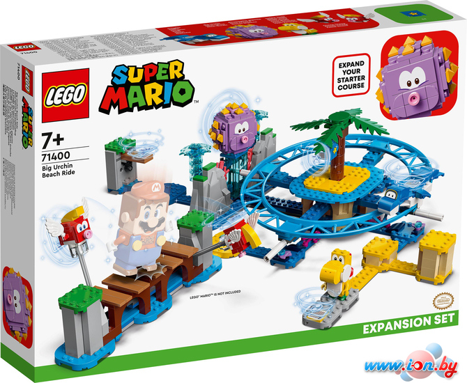 Конструктор LEGO Super Mario 71400 Дополнительный набор: Пляжное веселье огромного ежа в Могилёве