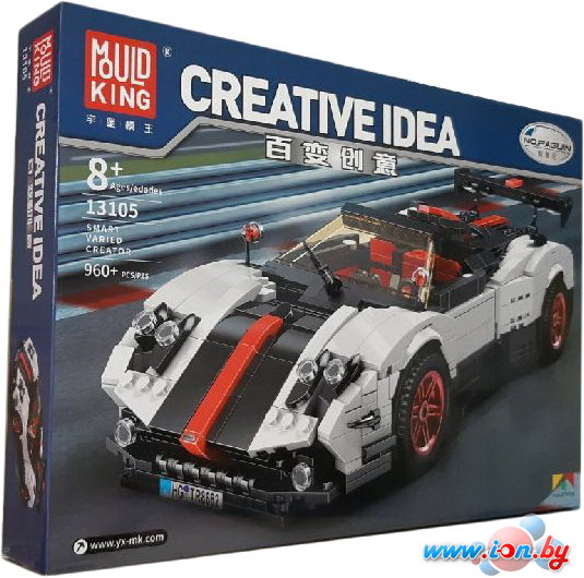 Конструктор Mould King Creative Idea 13105 Paganis Zonda Cinque Roadster в Могилёве