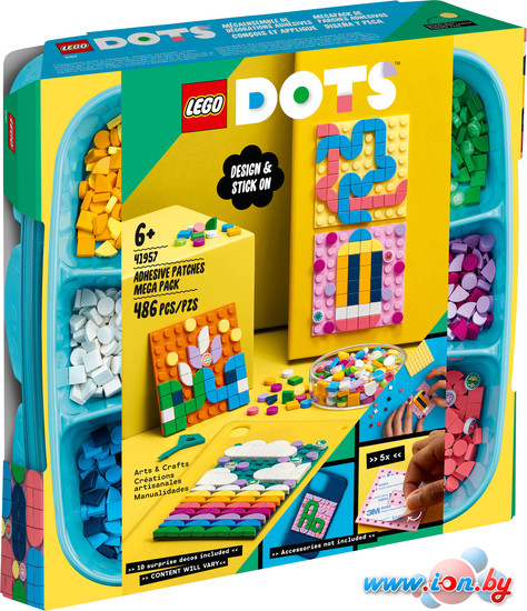 Конструктор LEGO DOTS 41957 Большой набор пластин-наклеек с тайлами в Могилёве