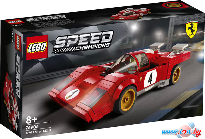 Конструктор LEGO Speed Champions 76906 1970 Ferrari 512 M в Могилёве